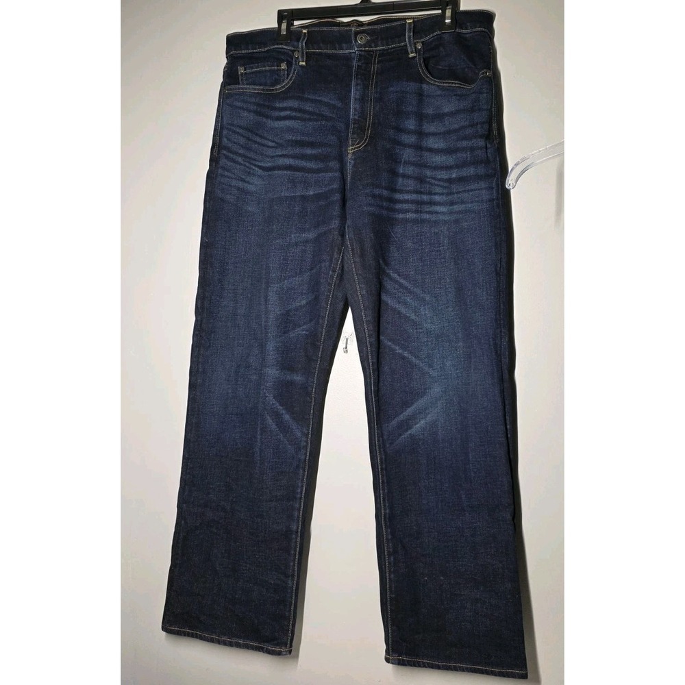 Flint and Tinder Mens 36x30 Classic Fit Jeans Medium Wash Made in USA